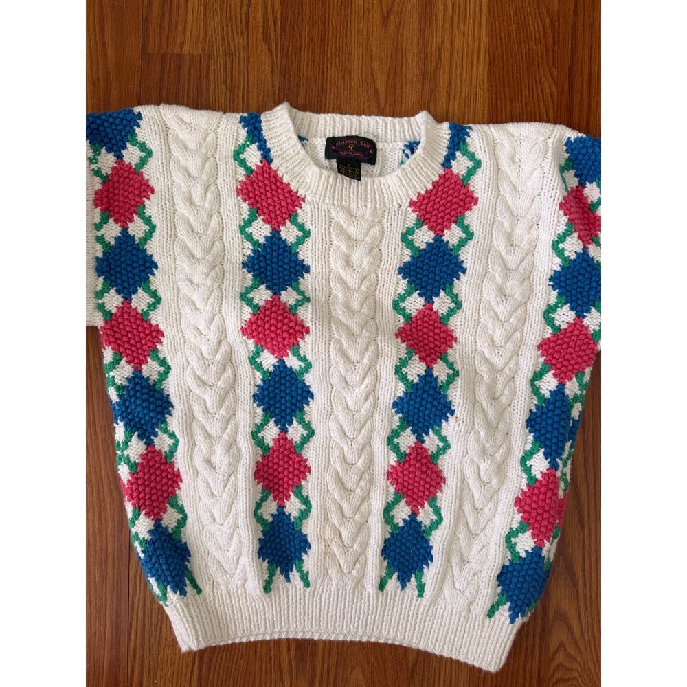 Vintage Cottagecore Granny Chic Sweater